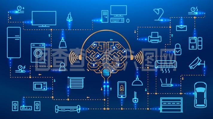 电子线路图矢量素材